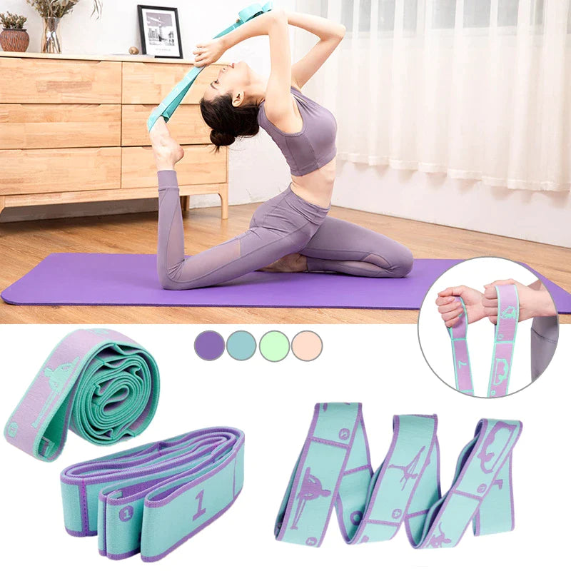 Yoga Auxiliary Stretching Belt Yoga Auxiliary Stretching Belt Yoga Aux –  Run Lifex
